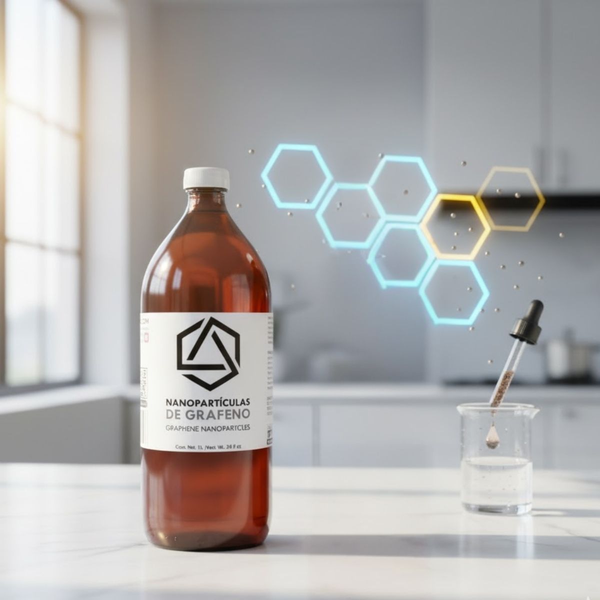 Nanopartículas de Grafeno, 1 Litro, Horux