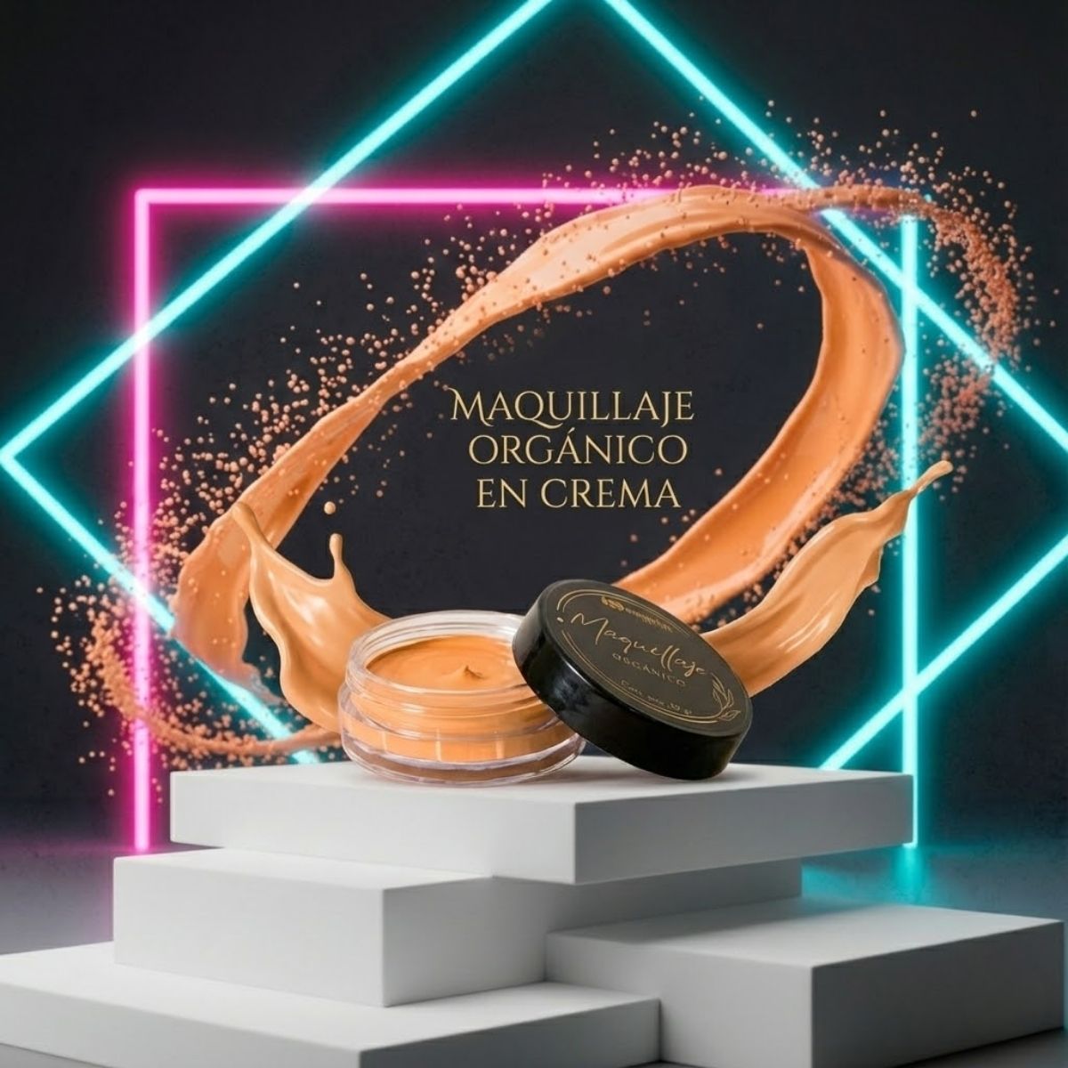 MAQUILLAJE ORGÁNICO EN CREMA 20 ML