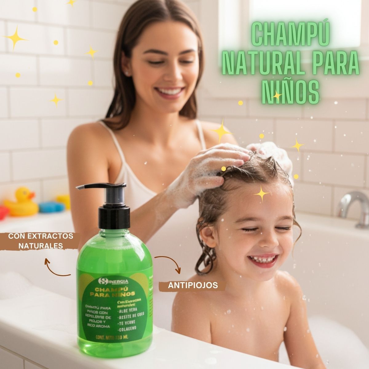 CHAMPÚ NATURAL DE NIÑOS 250 ML