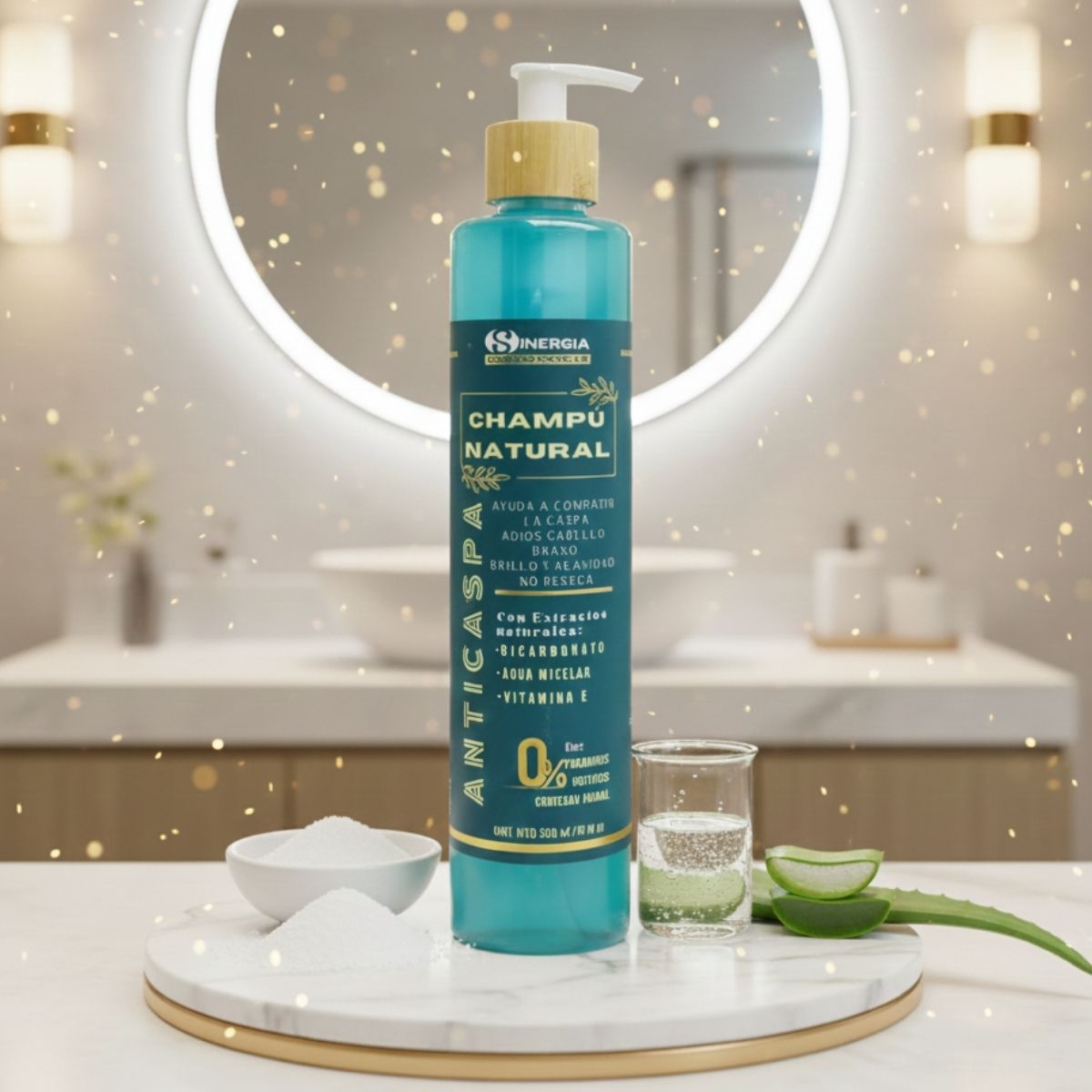 CHAMPÚ NATURAL ANTICASPA 500 ML