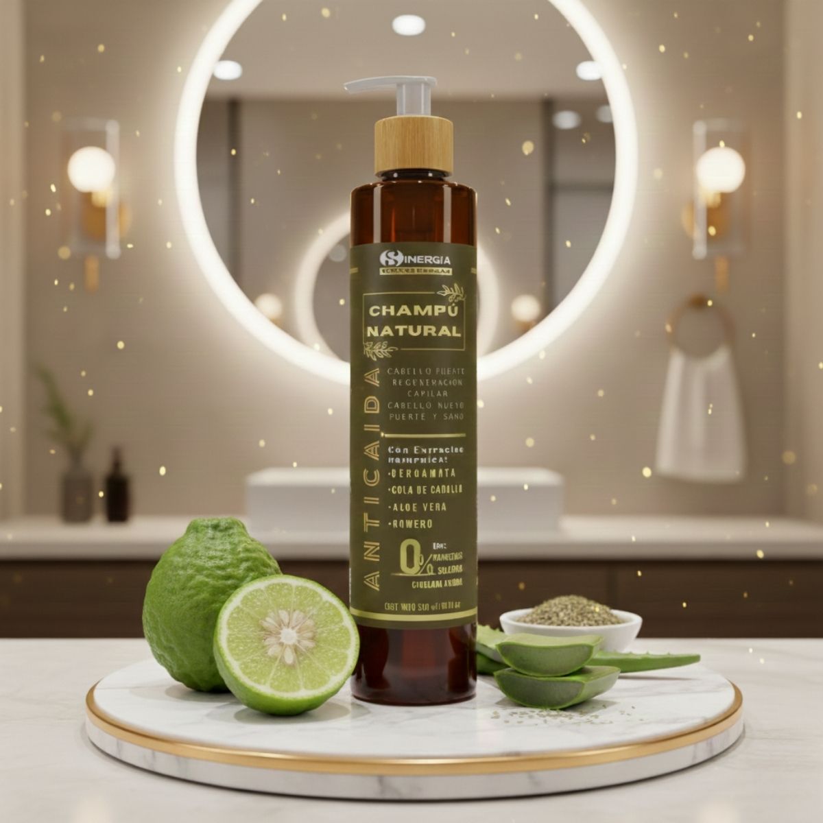 CHAMPÚ NATURAL ANTICAÍDA 500 ML