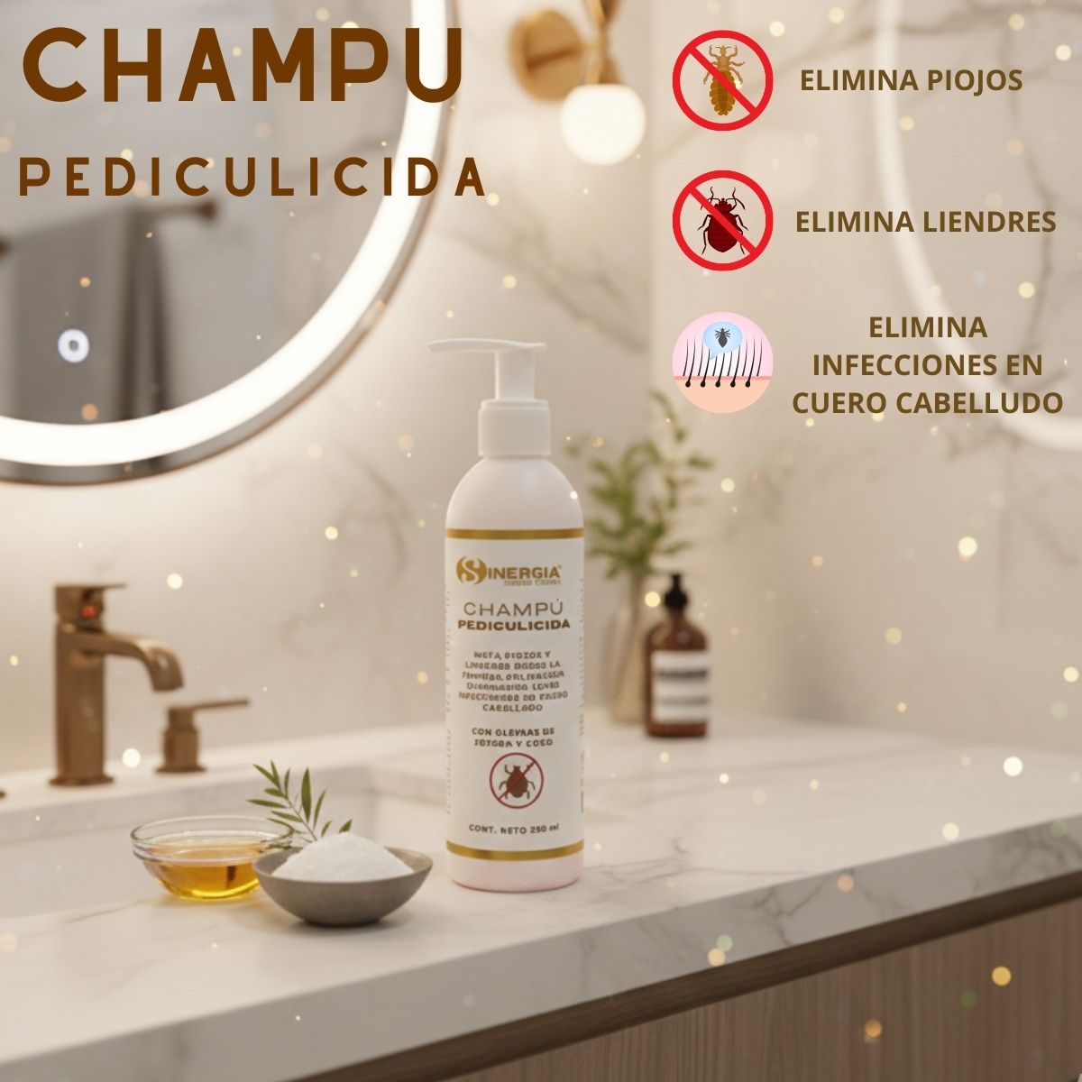 CHAMPU PEDICULICIDA 250 ML