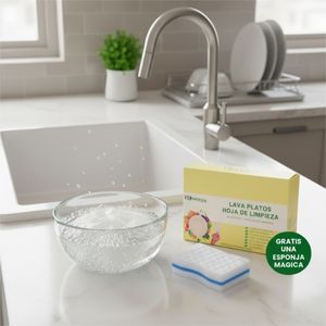 HOJAS DE LIMPIEZA PARA LAVAPLATOS, 60 PIEZAS