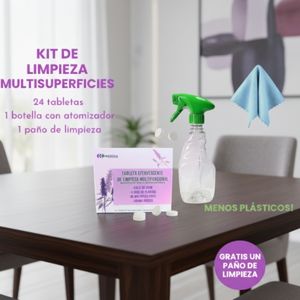 KIT DE LIMPIEZAS DE SUPERFICIES Y VIDRIOS