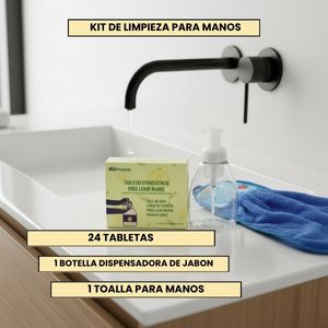 KIT DE LIMPIEZA PARA MANOS.