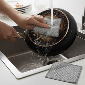 ESTROPAJO DE LIMPIEZA DE ACERO INOXIDABLE, 1 PIEZA