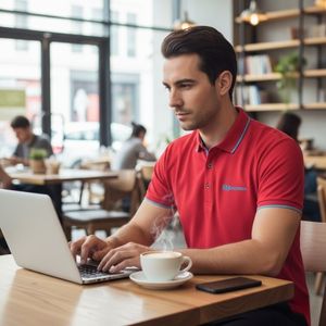 PLAYERA SINERGIA UNISEX, COLOR: ROJA