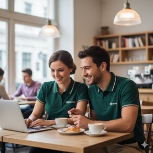 PLAYERA TIPO POLO UNISEX VERDE OSCURO