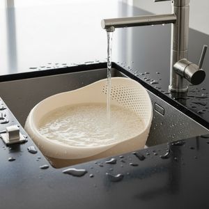 COLADOR PARA LAVADO DE ARROZ, FRUTAS Y VERDURAS