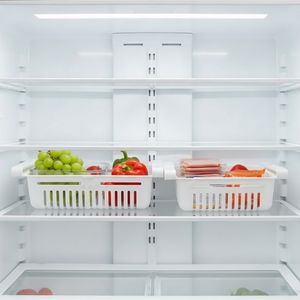 ESTANTE DE REFRIGERADOR MULTIFUNCIONAL COLOR: BLANCO