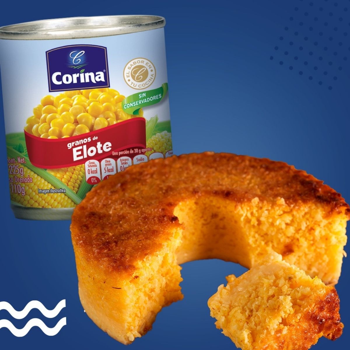 GRANO DE ELOTE CORINA 225 GRS ABRE FÁCIL.