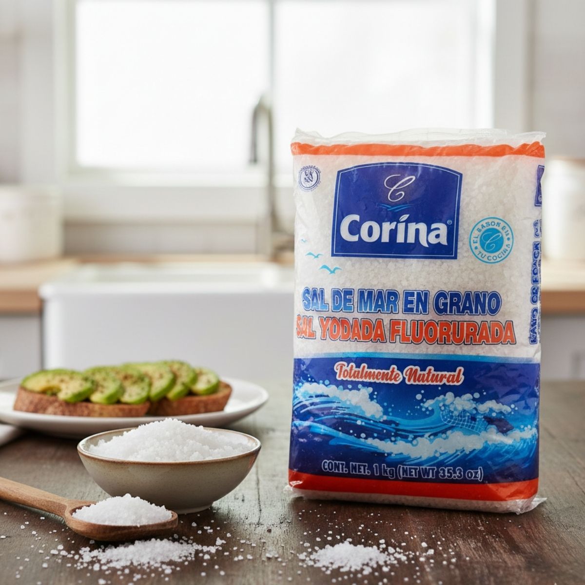 SAL DE MAR EN GRANO CORINA 1 KG