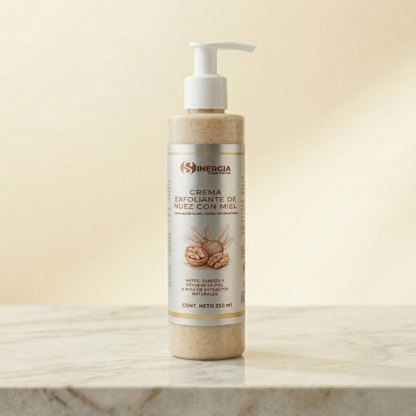Crema Exfoliante de Nuez con Miel 250ml