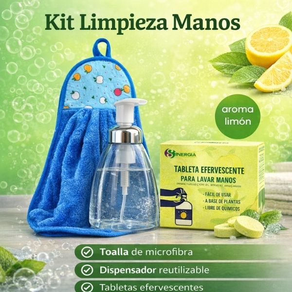 KIT DE LIMPIEZA PARA MANOS.