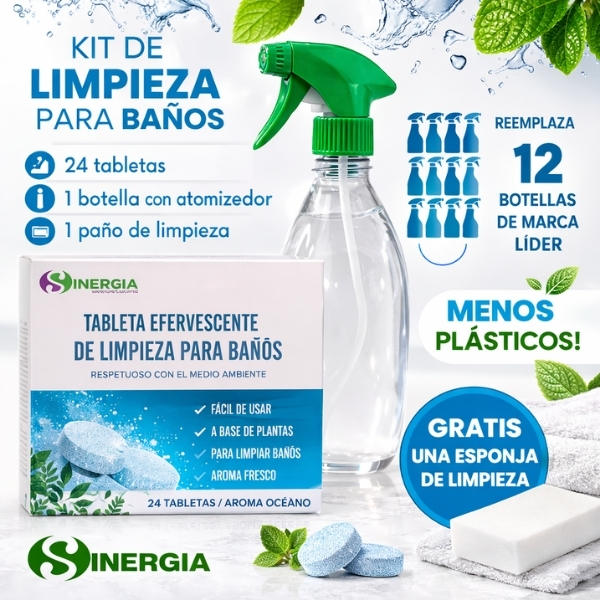 KIT DE LIMPIEZAS DE BAÑOS